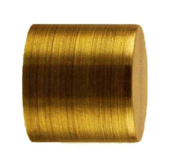 Заглушка DDA DIY золото глянец 16 мм 2 шт 52111