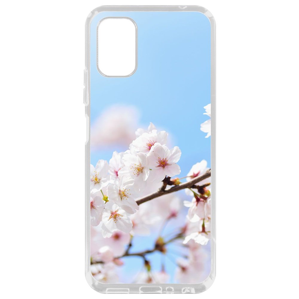 

Чехол-накладка Krutoff Clear Case Цветение для ZTE Blade V2020 Smart
