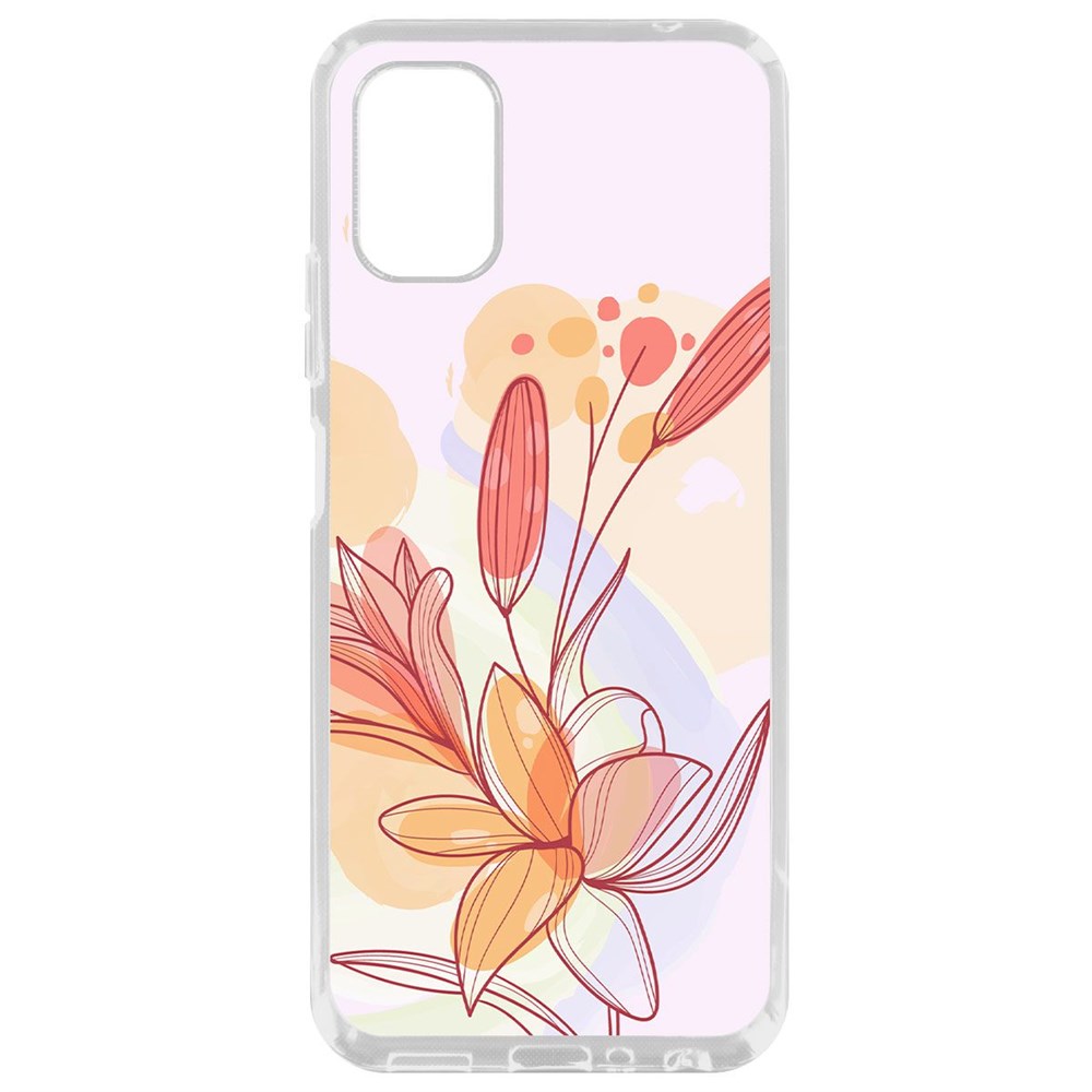 

Чехол-накладка Krutoff Clear Case Фантазия для ZTE Blade V2020 Smart