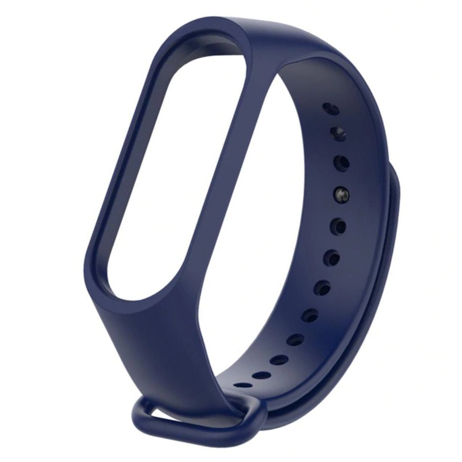 Ремешок для Xiaomi Mi Band 5 силиконовый <синий>