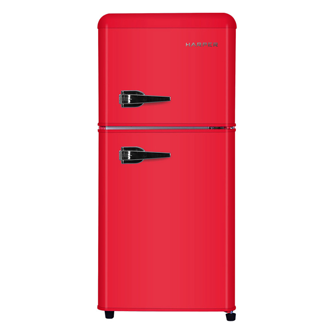 фото Холодильник harper hrf-t140m красный