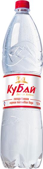 

Вода Кубай минеральная питьевая газированная