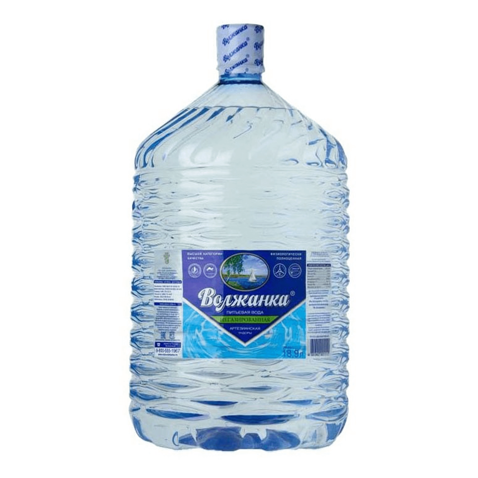 Вода питьевая Волжанка негазированная 18,9 л