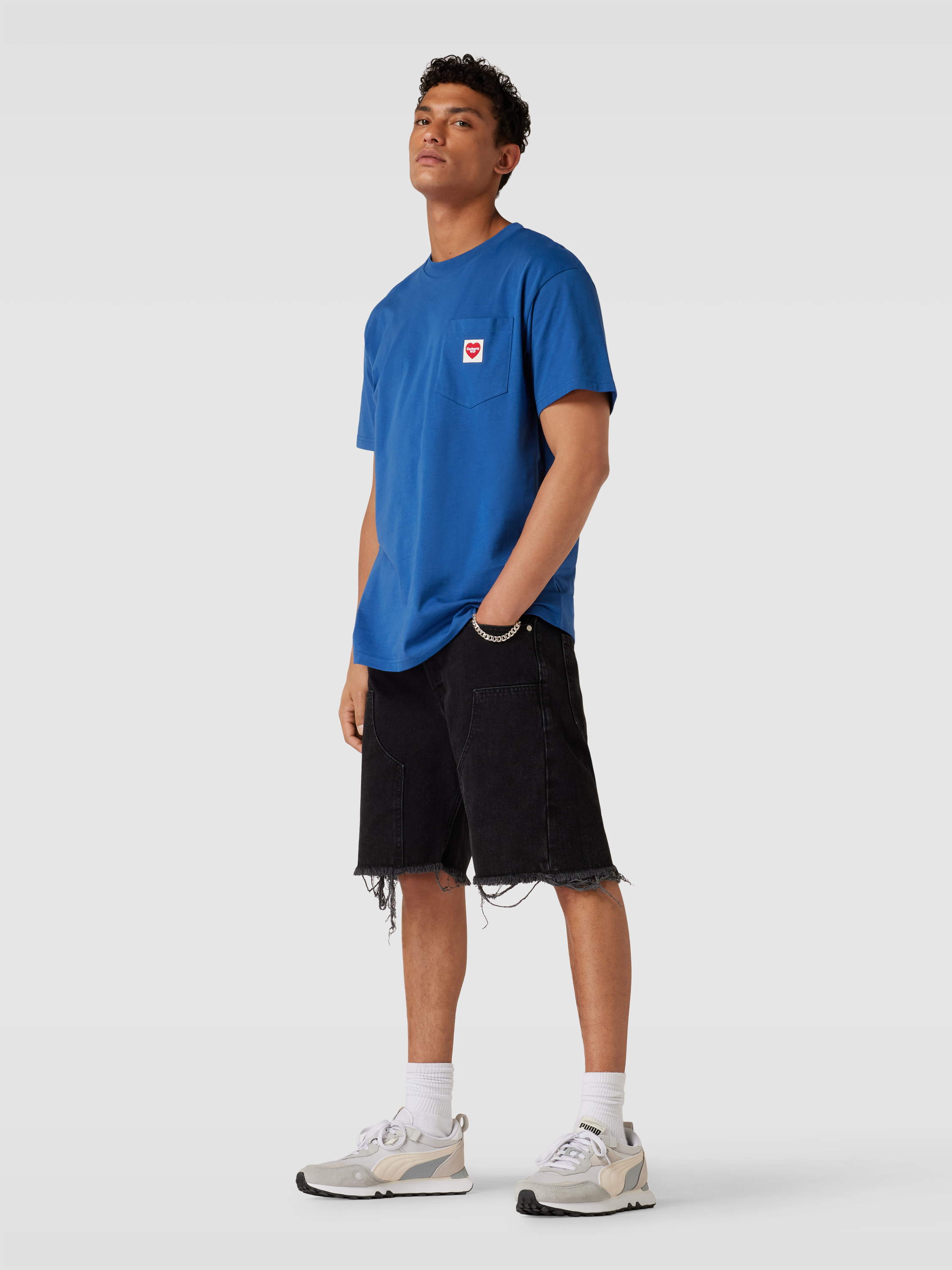

Футболка мужская CARHARTT 1814267 синяя XL доставка из-за рубежа, Синий, 1814267