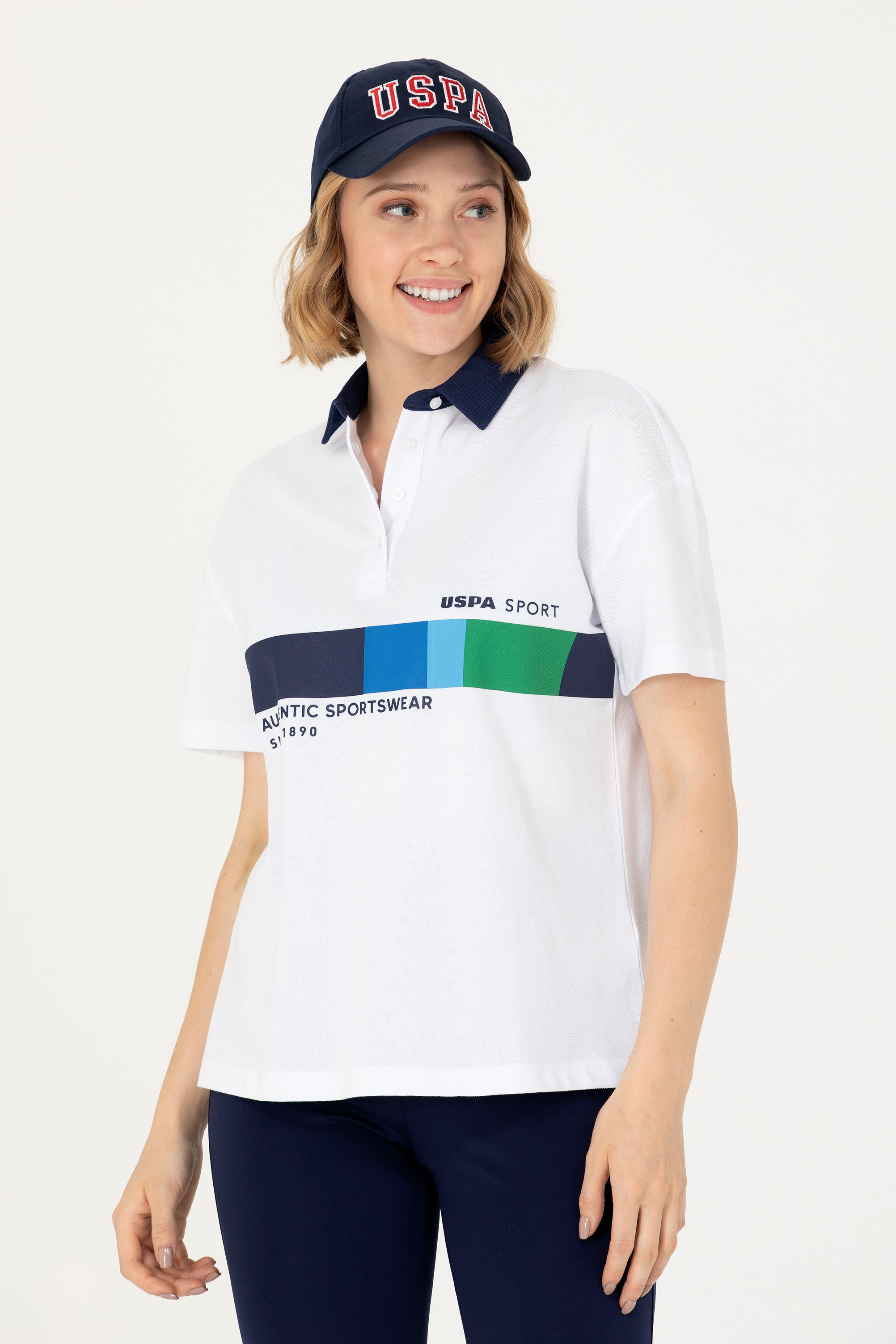 

Футболка женская US Polo Assn G082SZ0110MAREN-T белая M, Белый, G082SZ0110MAREN-T