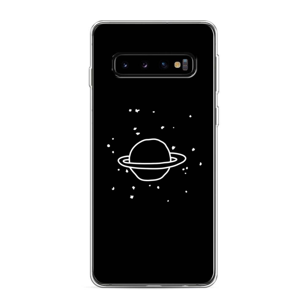 

Чехол Awog на Samsung Galaxy S10 "Дудл Юпитера", Разноцветный, 27050-4