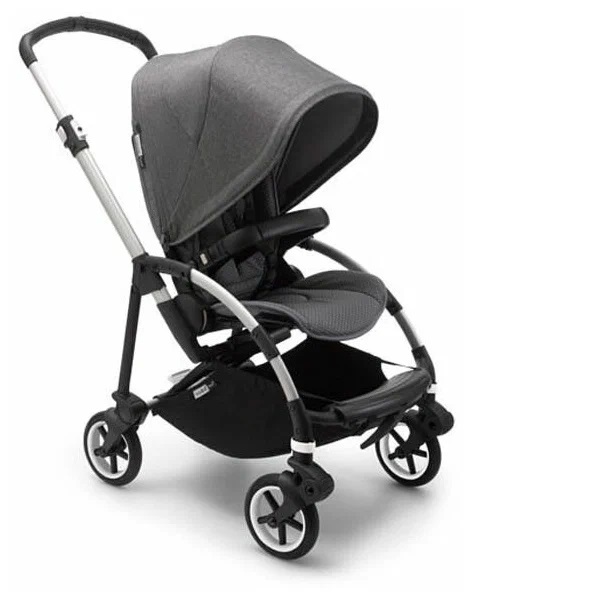 фото Коляска прогулочная bugaboo bee6 base шасси alu/grey/grey melange 500302gr01/500305gm01