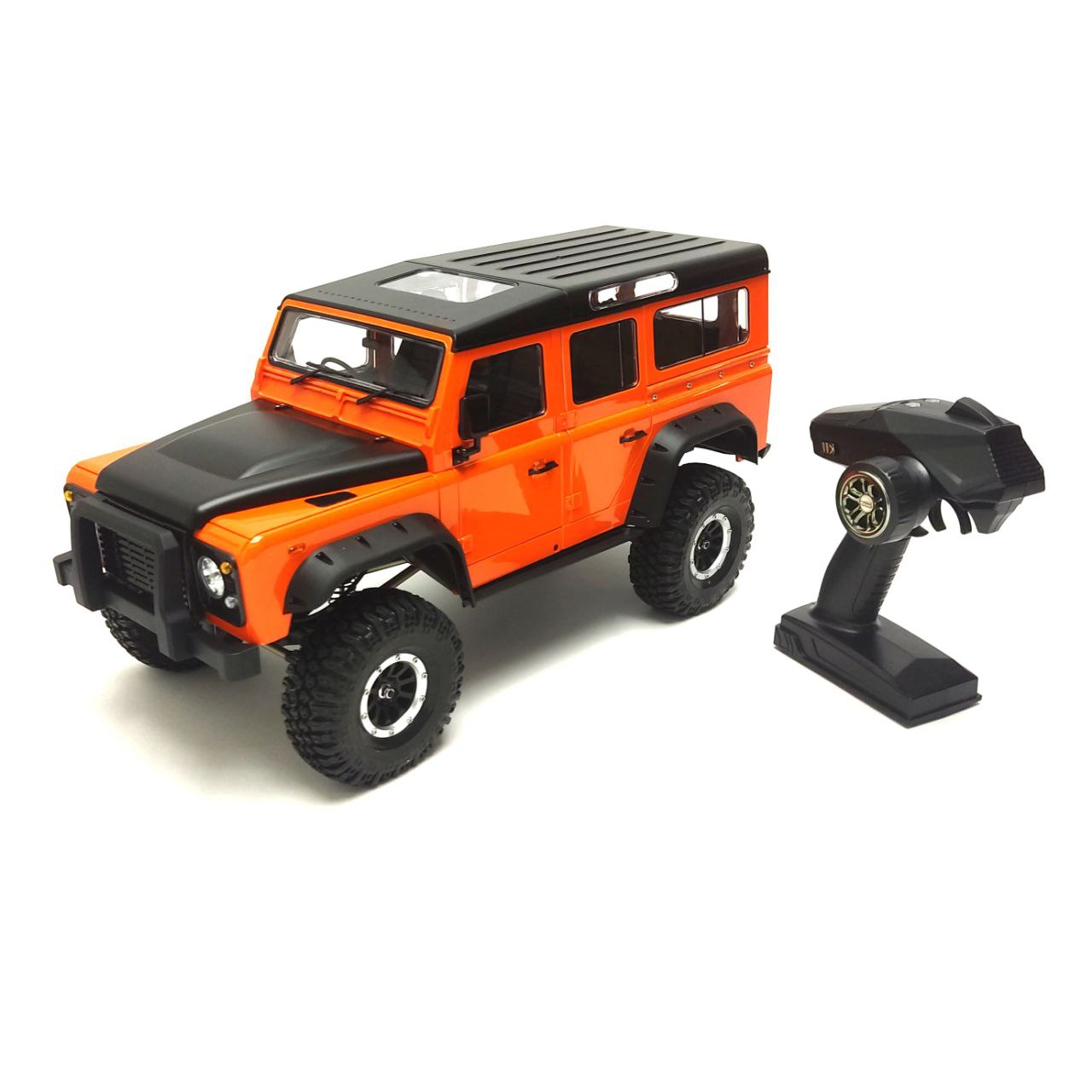 Радиоуправляемая модель трофи Yikong 4104 crawler Defender (Orange) ARTR масштаб 1:10