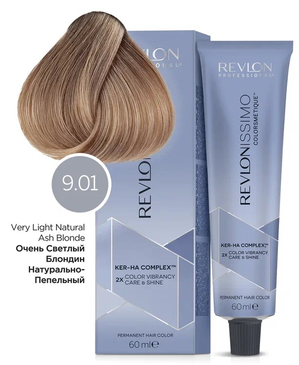 

Краска для волос Revlon Professional Revlonissimo Colorsmetique Color & Care, 9.01