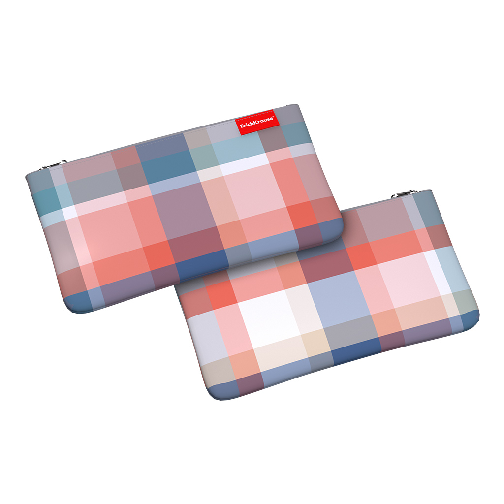 

Пенал конверт ErichKrause® Light 220x120мм Sunrise Tartan
