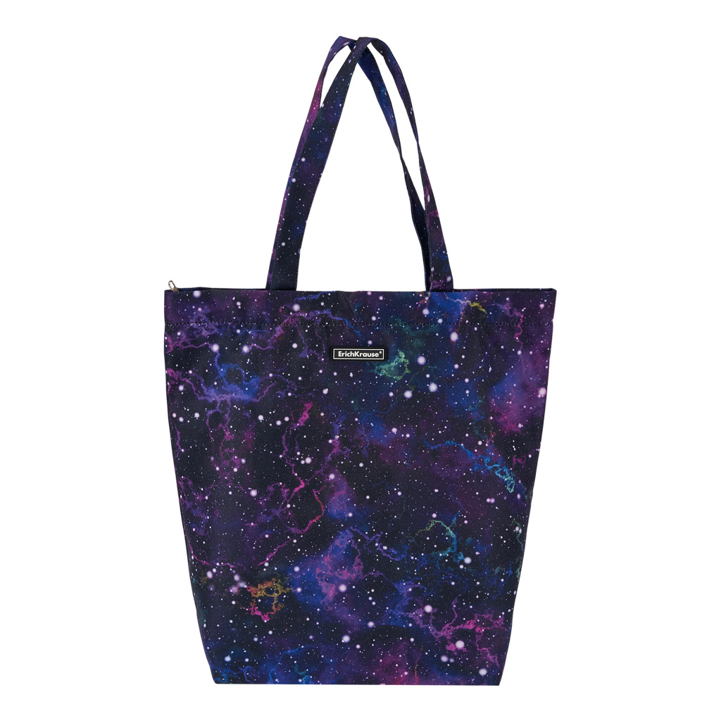 

Сумка-шоппер на молнии ErichKrause® 14L Purple Stardust