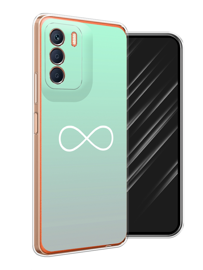 

Чехол Awog на Infinix Zero 5G 2023 "Бесконечность от Тиффани", Бирюзовый, 3104450-4