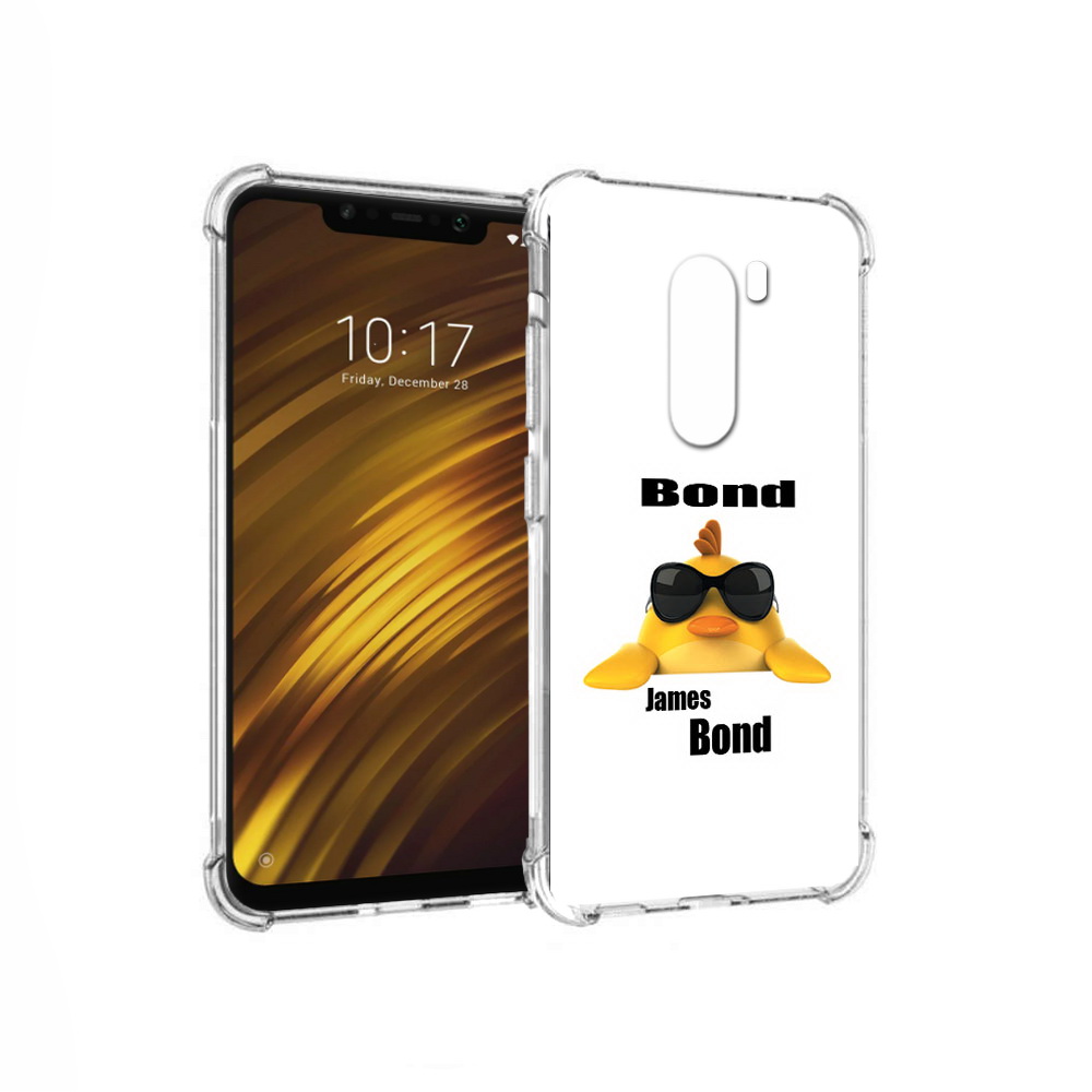 

Чехол MyPads Tocco для Xiaomi Pocophone F1 бонд (PT116503.308.246), Прозрачный, Tocco