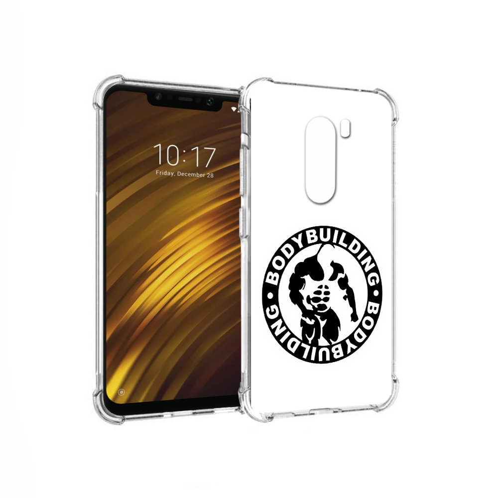 

Чехол MyPads Tocco для Xiaomi Pocophone F1 бодибилдинг (PT116503.308.240), Прозрачный, Tocco