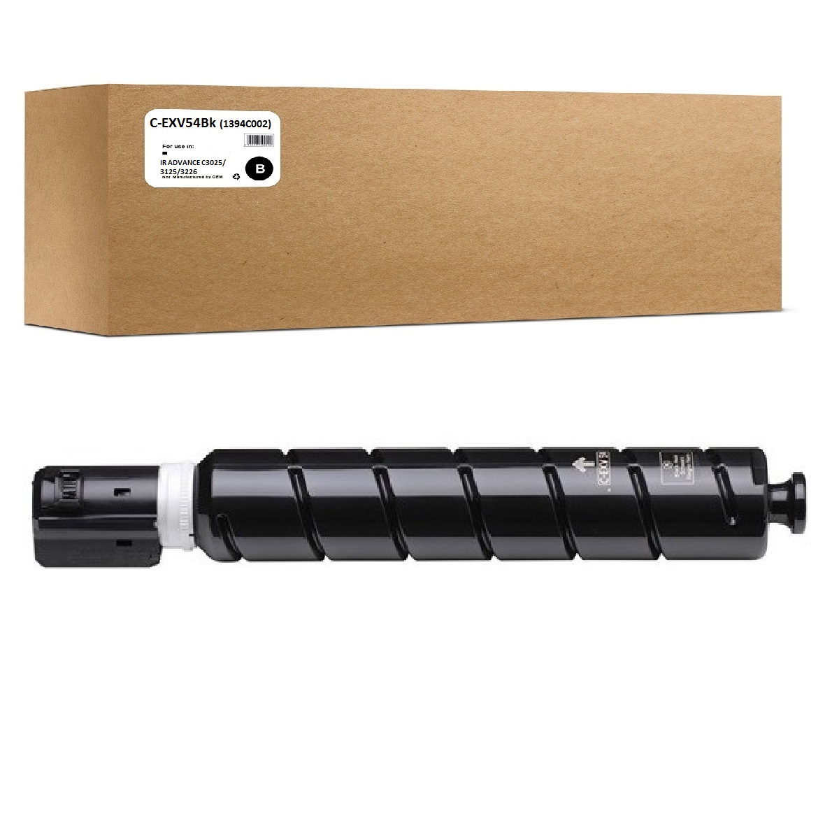 

Тонер OEM C-EXV54Bk, Черный, OEM C-EXV54Bk (1394C002)