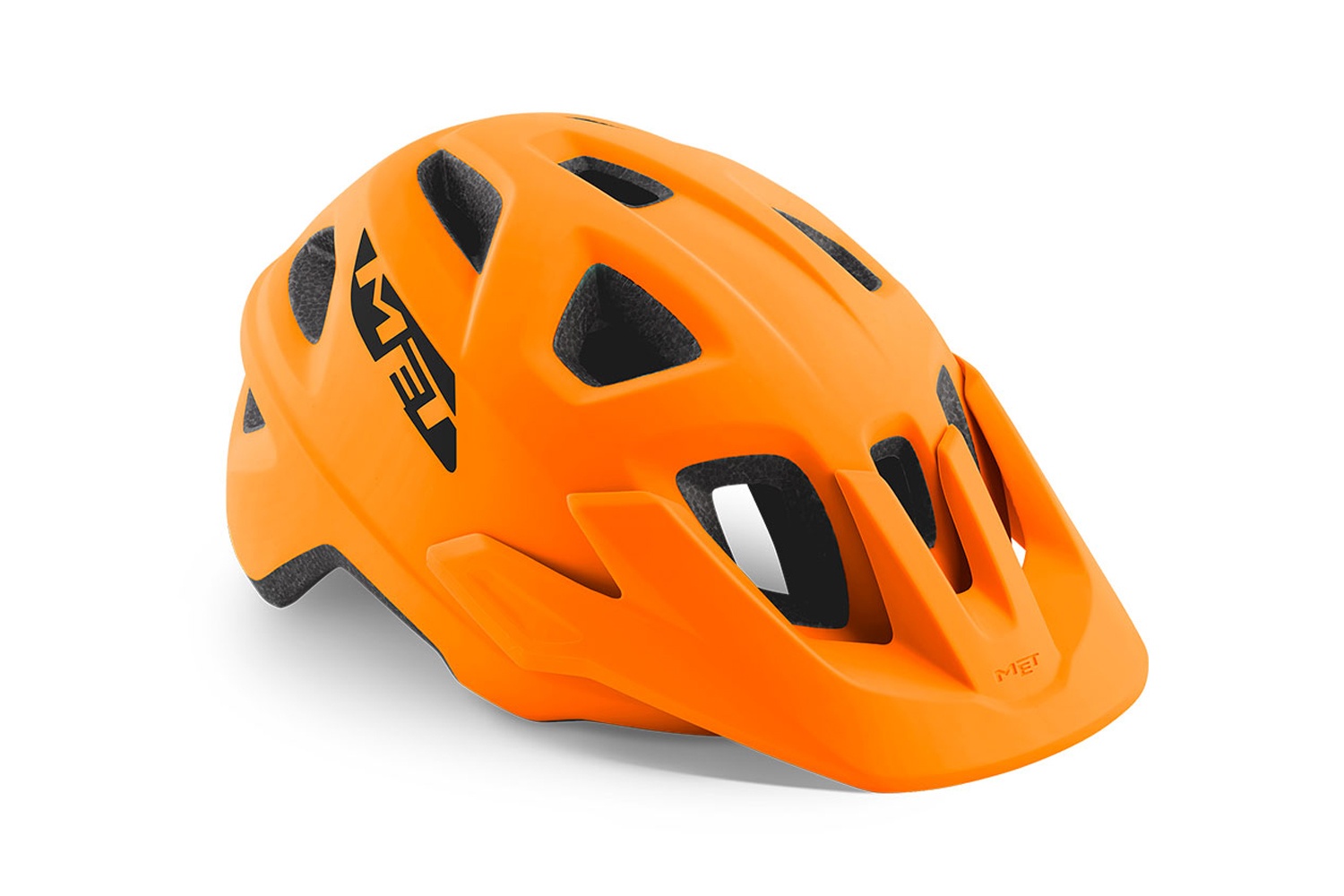 фото Велосипедный шлем met echo, orange matt, s/m