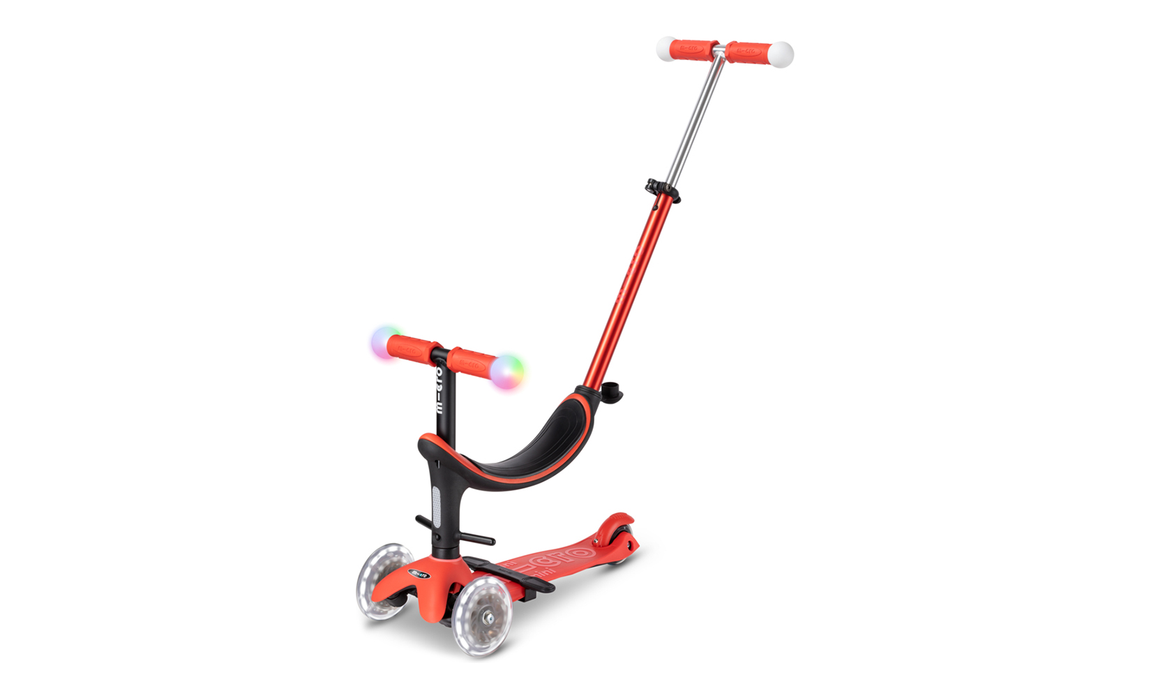

Самокат Micro Mini2Grow Deluxe Magic LED 2024 Red Red, Mini2Grow Deluxe Magic LED (2024)