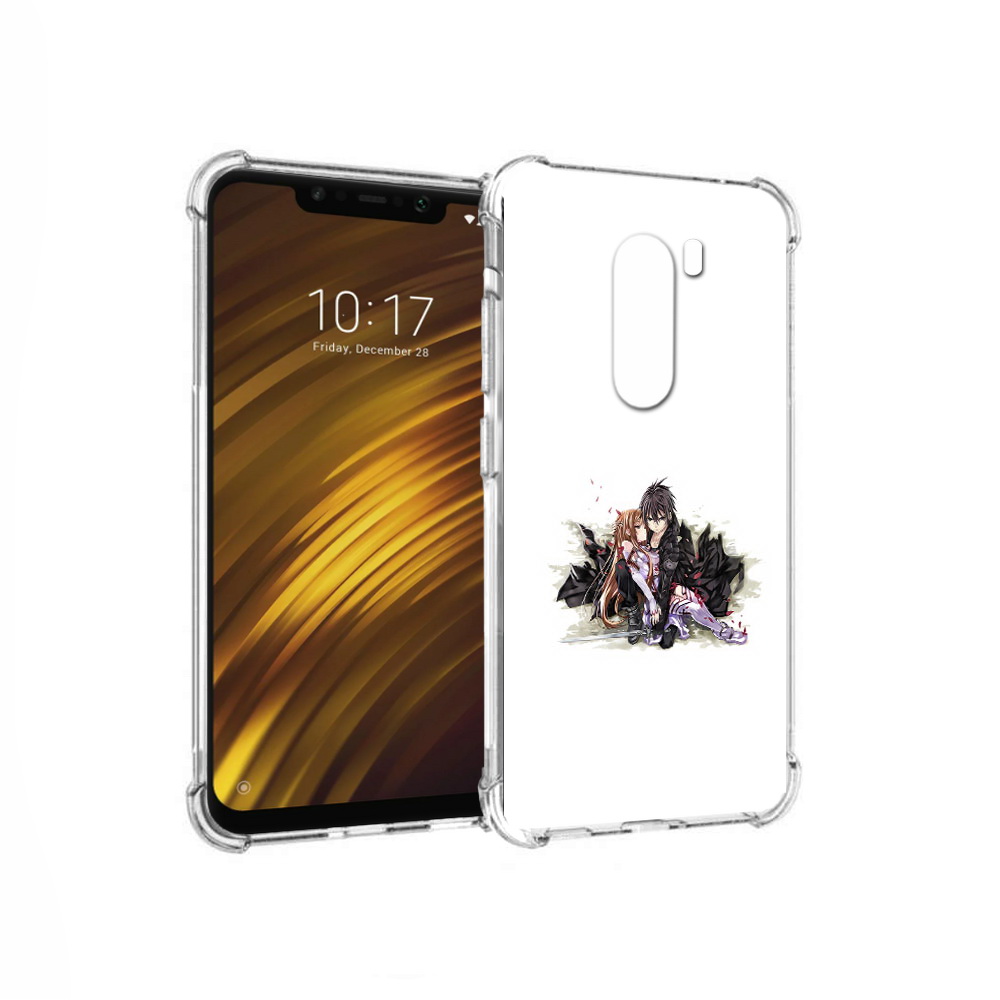 

Чехол MyPads Tocco для Xiaomi Pocophone F1 аниме асуна (PT116503.308.222), Прозрачный, Tocco