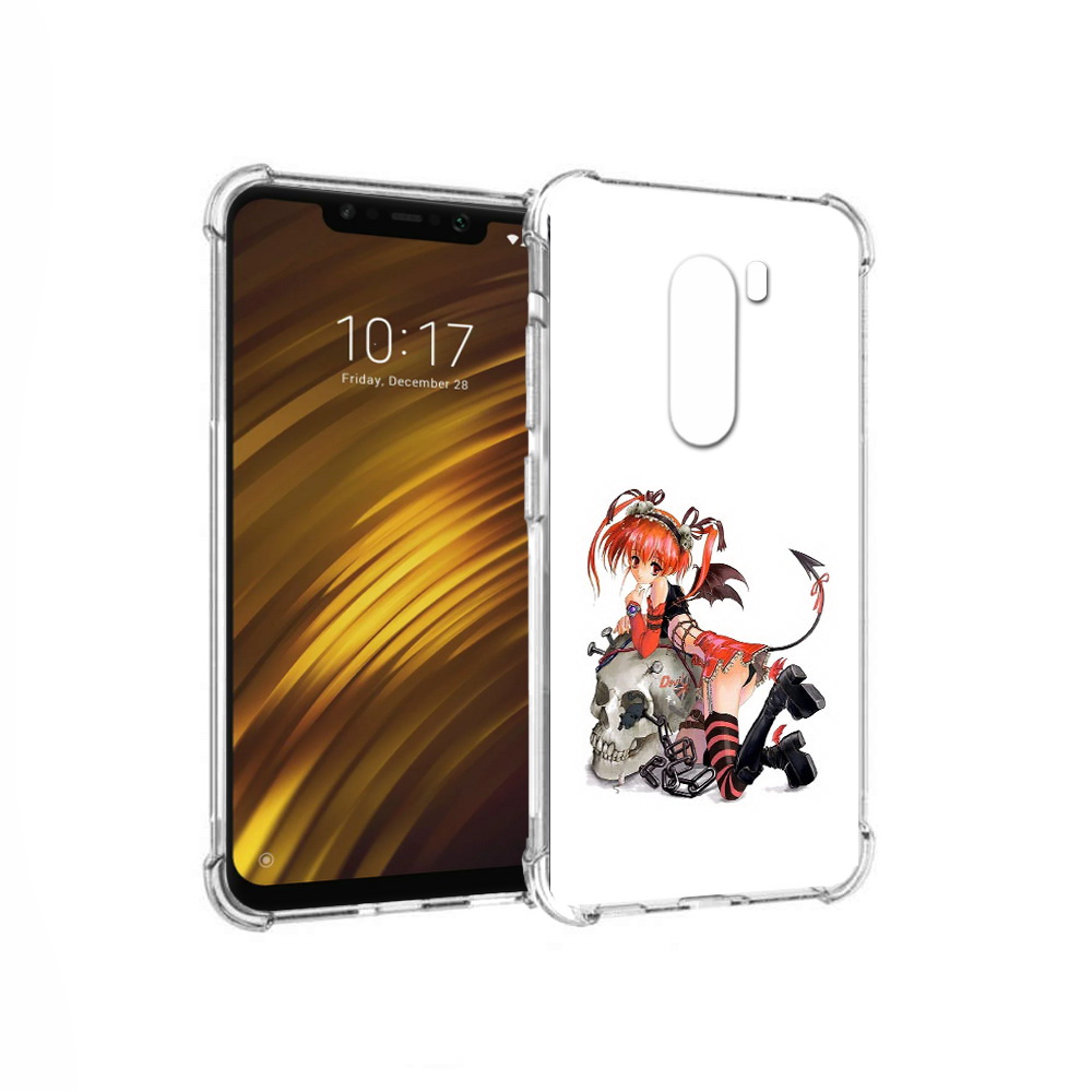 

Чехол MyPads Tocco для Xiaomi Pocophone F1 аниме (PT116503.308.221), Прозрачный, Tocco