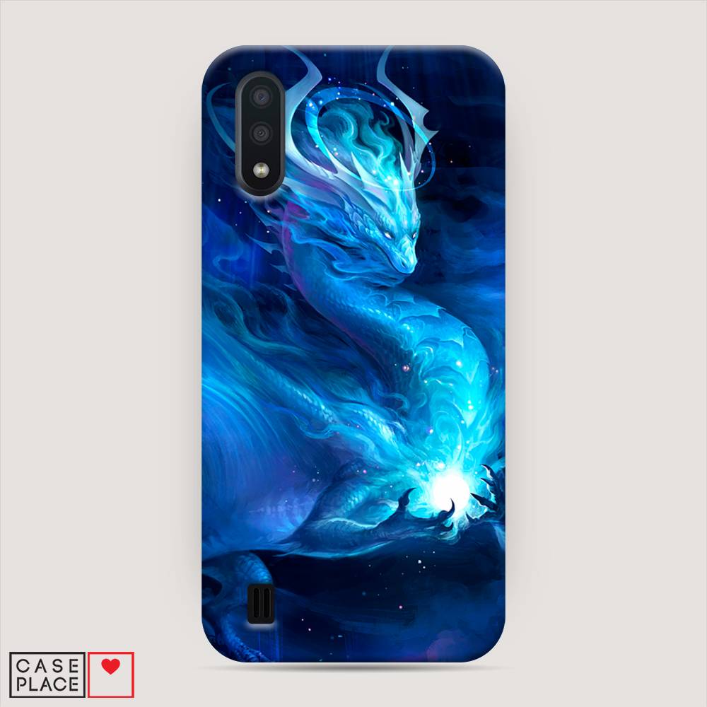 

Пластиковый чехол "Лунный дракон" на Samsung Galaxy A01