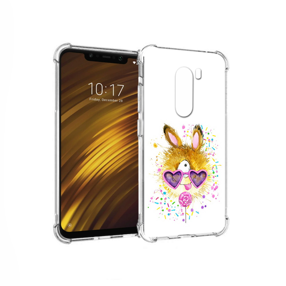 

Чехол MyPads Tocco для Xiaomi Pocophone F1 Чупя (PT116503.308.201), Прозрачный, Tocco