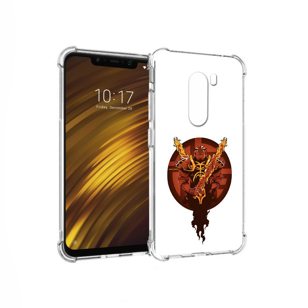

Чехол MyPads Tocco для Xiaomi Pocophone F1 ember spirit (PT116503.308.20), Прозрачный, Tocco