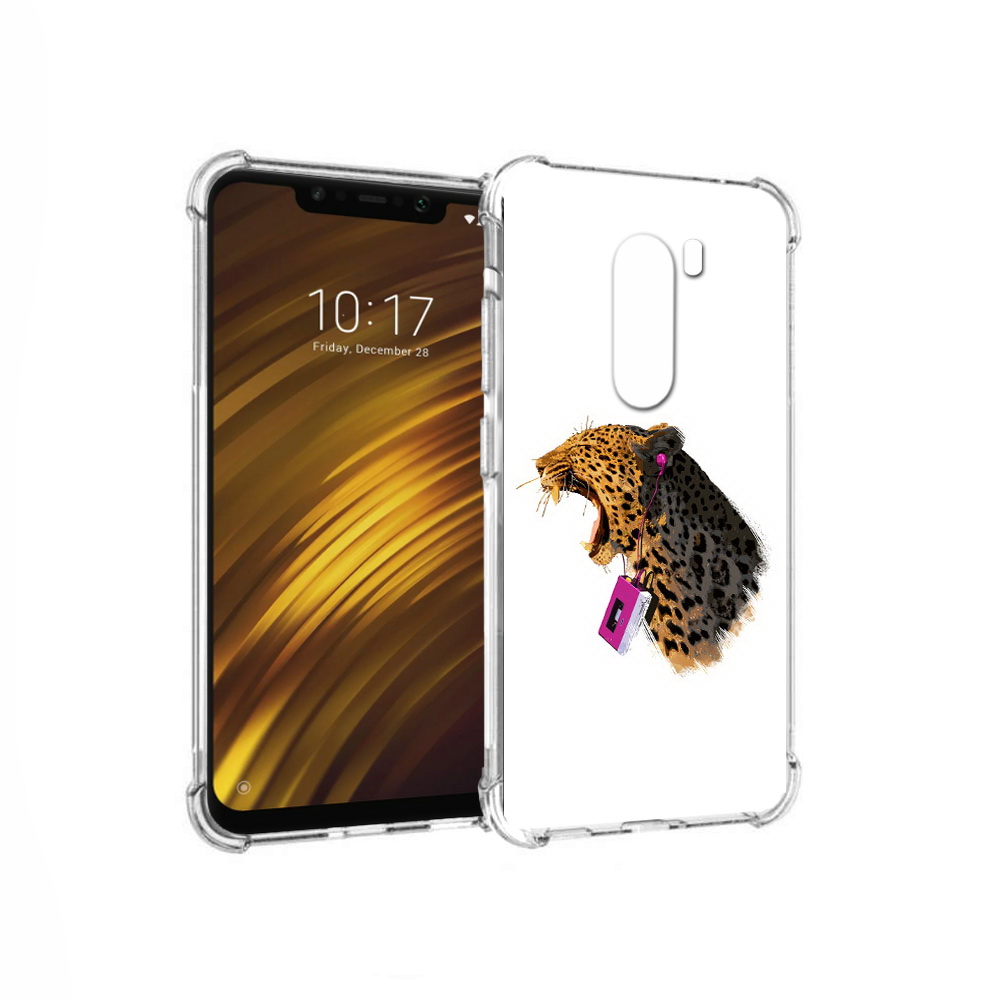 

Чехол MyPads Tocco для Xiaomi Pocophone F1 MP3 (PT116503.308.19), Прозрачный, Tocco