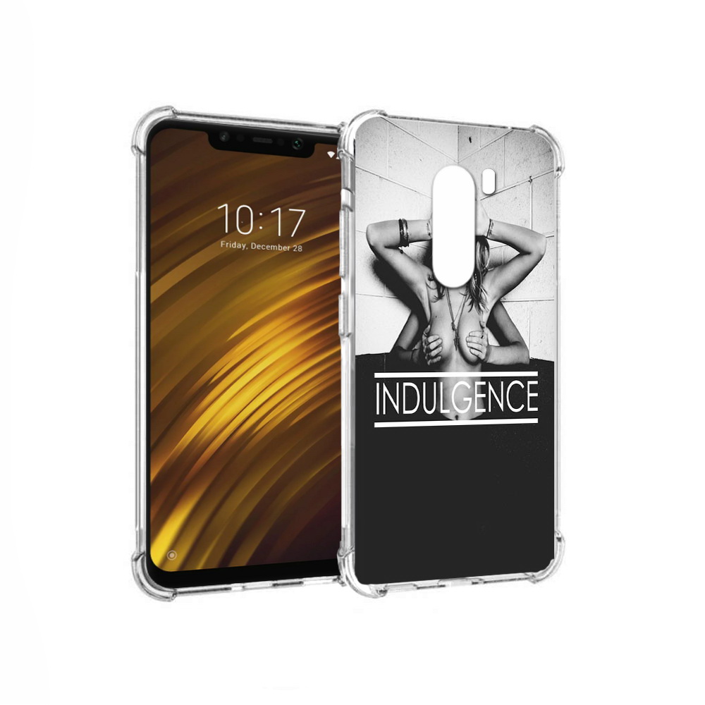 

Чехол MyPads Tocco для Xiaomi Pocophone F1 Страсть (PT116503.308.163), Прозрачный, Tocco