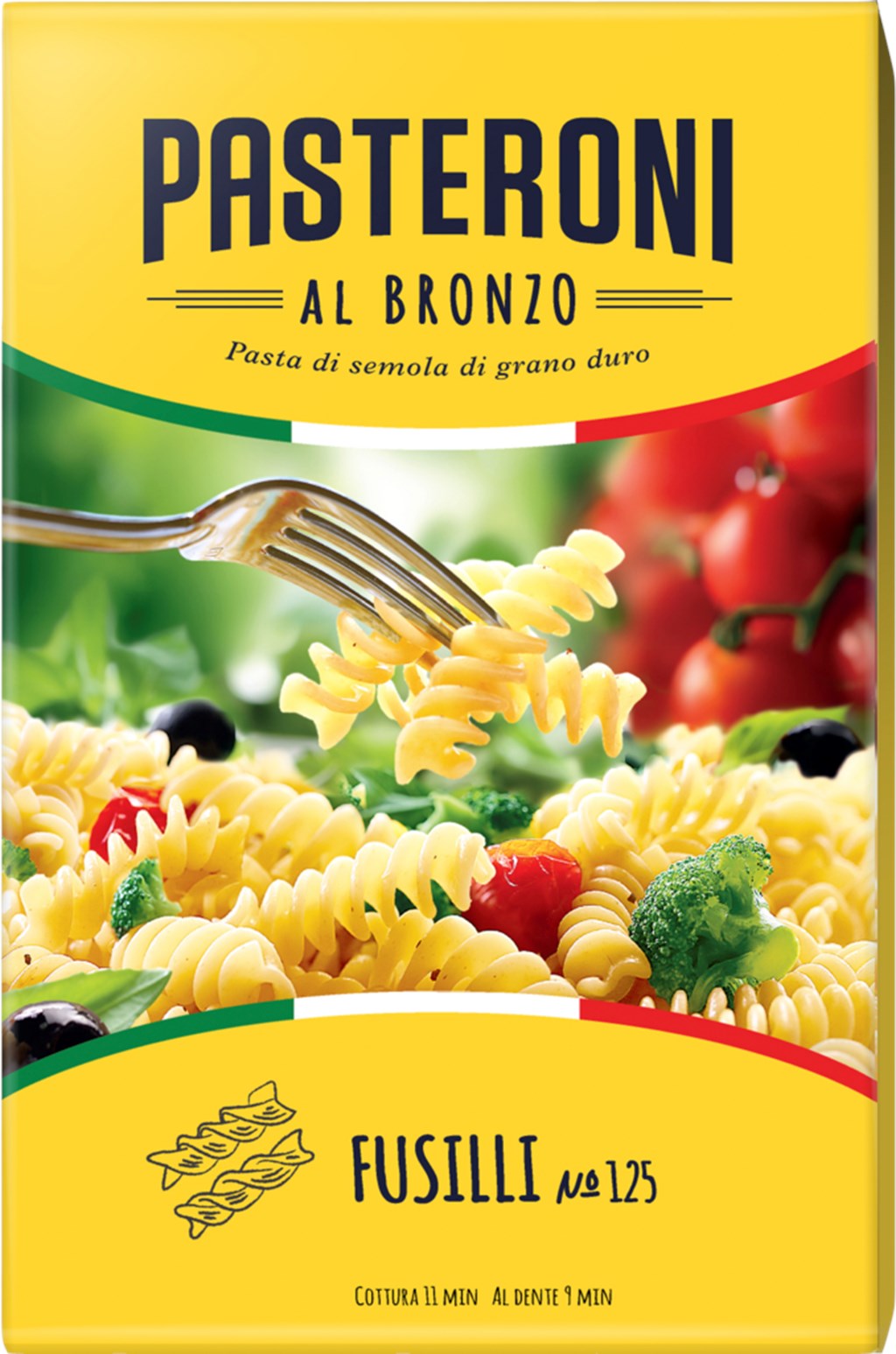 

Макаронные изделия Pasteroni Fusilli № 125 1 кг