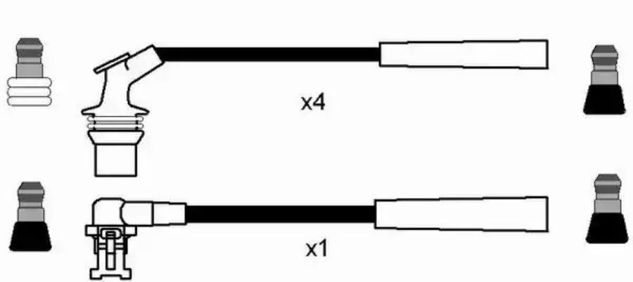 

NGK-NTK 8493 Провода зажигания (к-т) RC-RN623