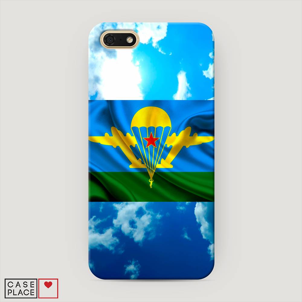 

Чехол Awog "ВДВ флаг в небесах" для Honor 7A, 65220-4