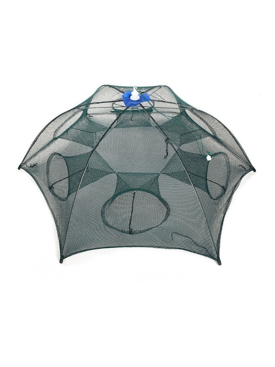 фото Раколовка зонт на 6 входов, садок, верша рыболовная vkg fh-rak-6