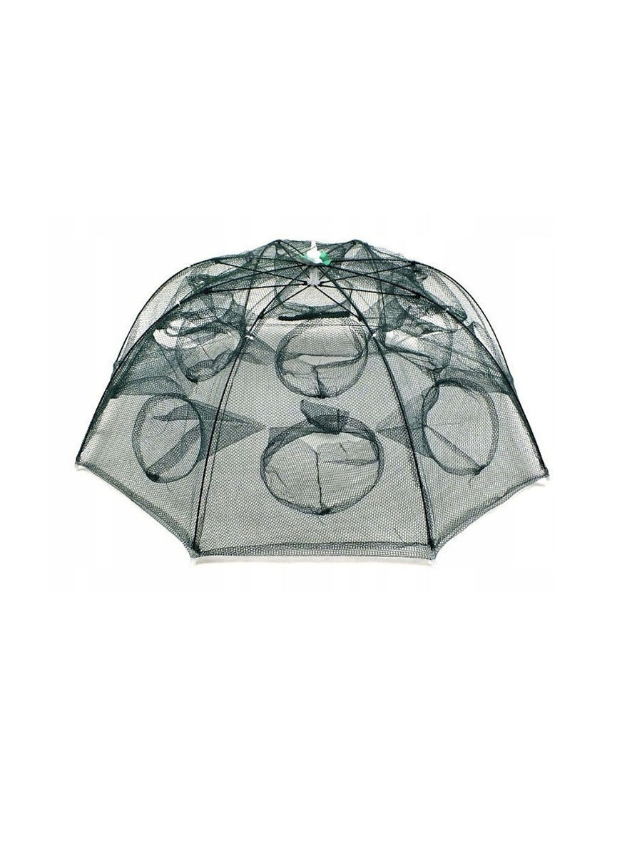 фото Раколовка зонт на 12 входов, верша рыболовная, садок для рыбалки vkg fh-rak-12