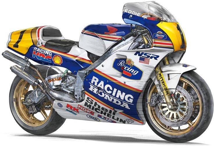 

Сборная модель Hasegawa 21504 мотоцикл HONDA NSR500 1989 GP500 чемпион