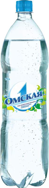 

Вода минеральная Омская 1 газированная лечебно-столовая 1,5 л