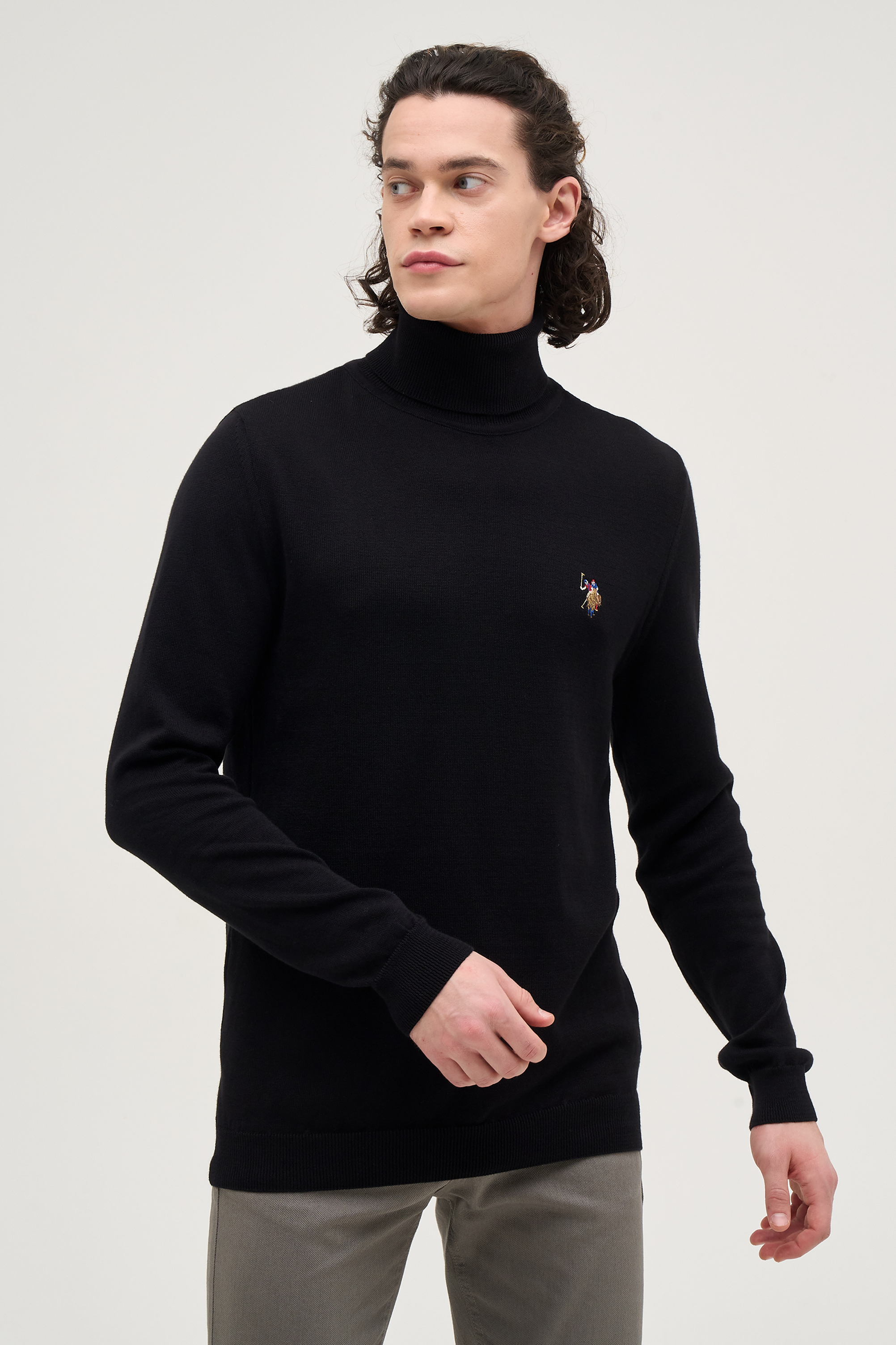 

Водолазка мужская U.S. POLO Assn. G081SZ0TK0FORBES-R SK23 черная 2XL, Черный, G081SZ0TK0FORBES-R SK23