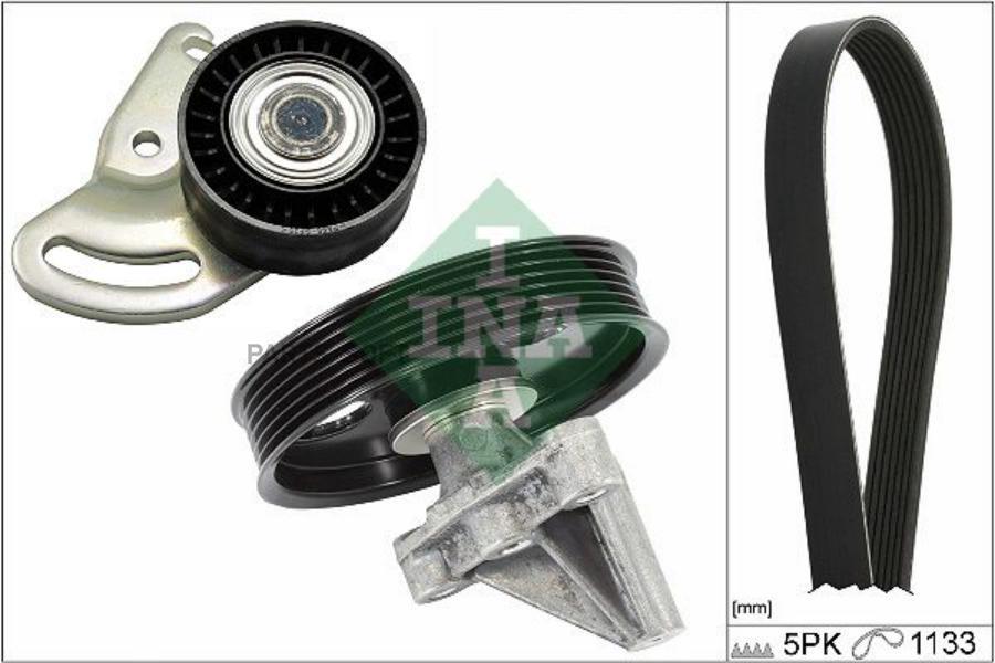 

Комплект Ремня Приводного Renault Kangoo (Kc0/1 ) 1.5 Dci Ina 529039610
