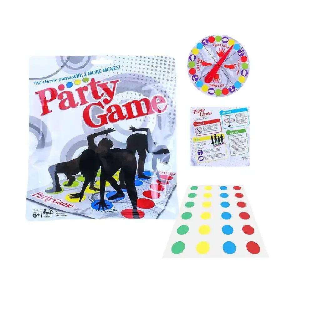 Подвижная игра Zhorya Party game Твистер 999-121, игровое поле 110 х 160 см