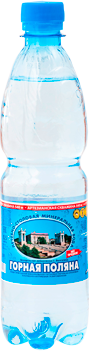 Вода минеральная Горная Поляна питьевая негазированная 0,5 л