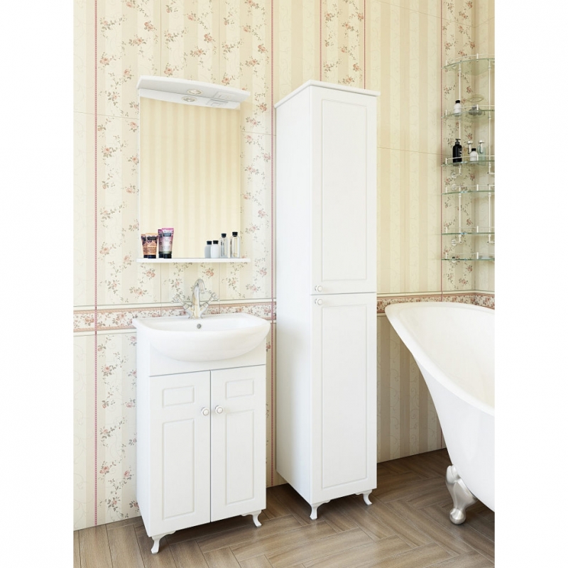 

Зеркало Sanflor Софи 55 С02652 Белое, Софи