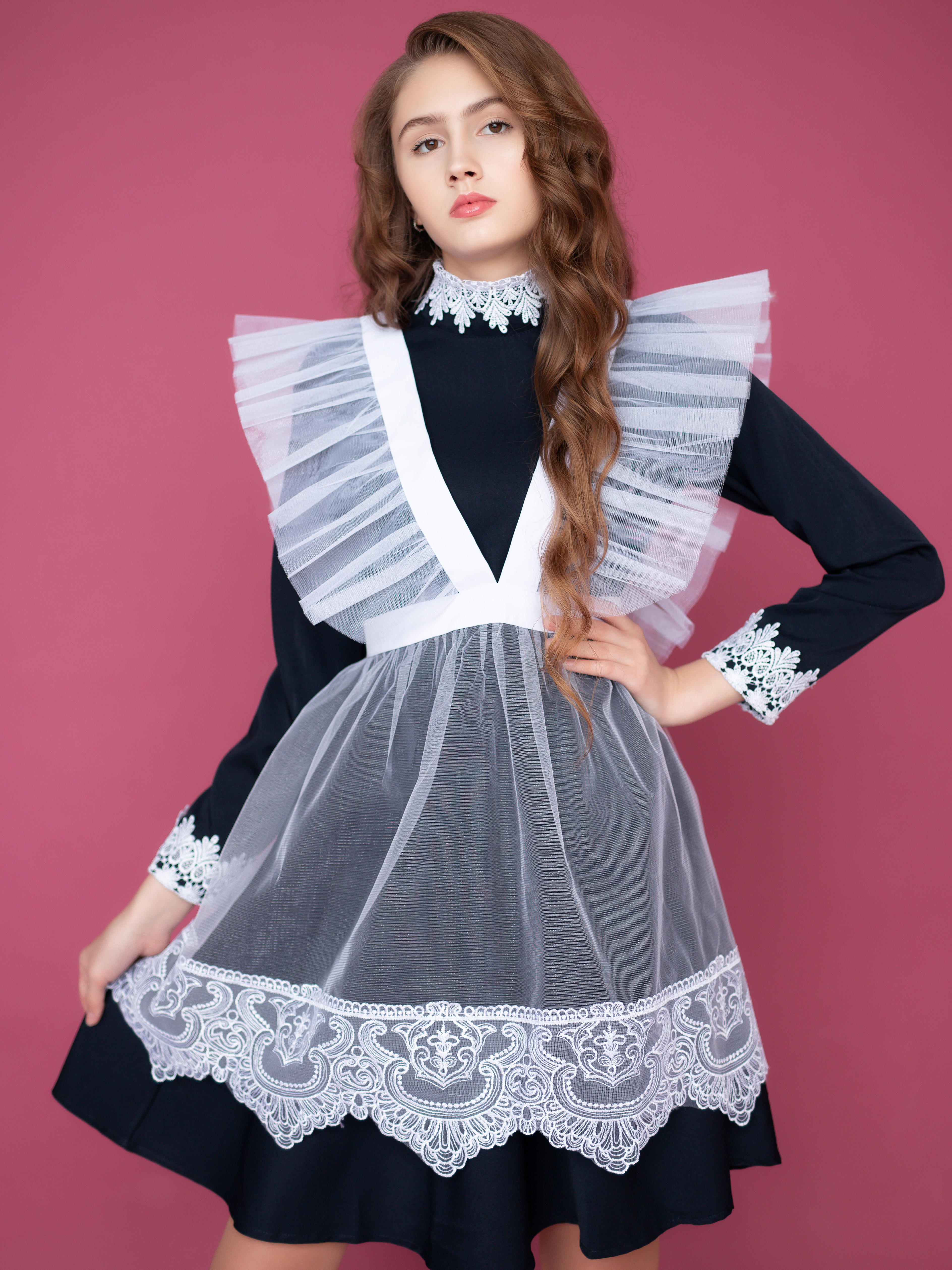 

Фартук детский lilikids, Белый, 134, lilikids