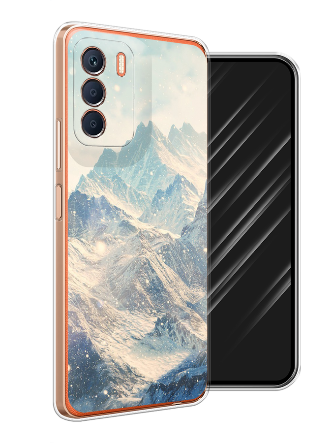 

Чехол Awog на Infinix Zero 5G 2023 "Горы 4", Бирюзовый, 3104450-4