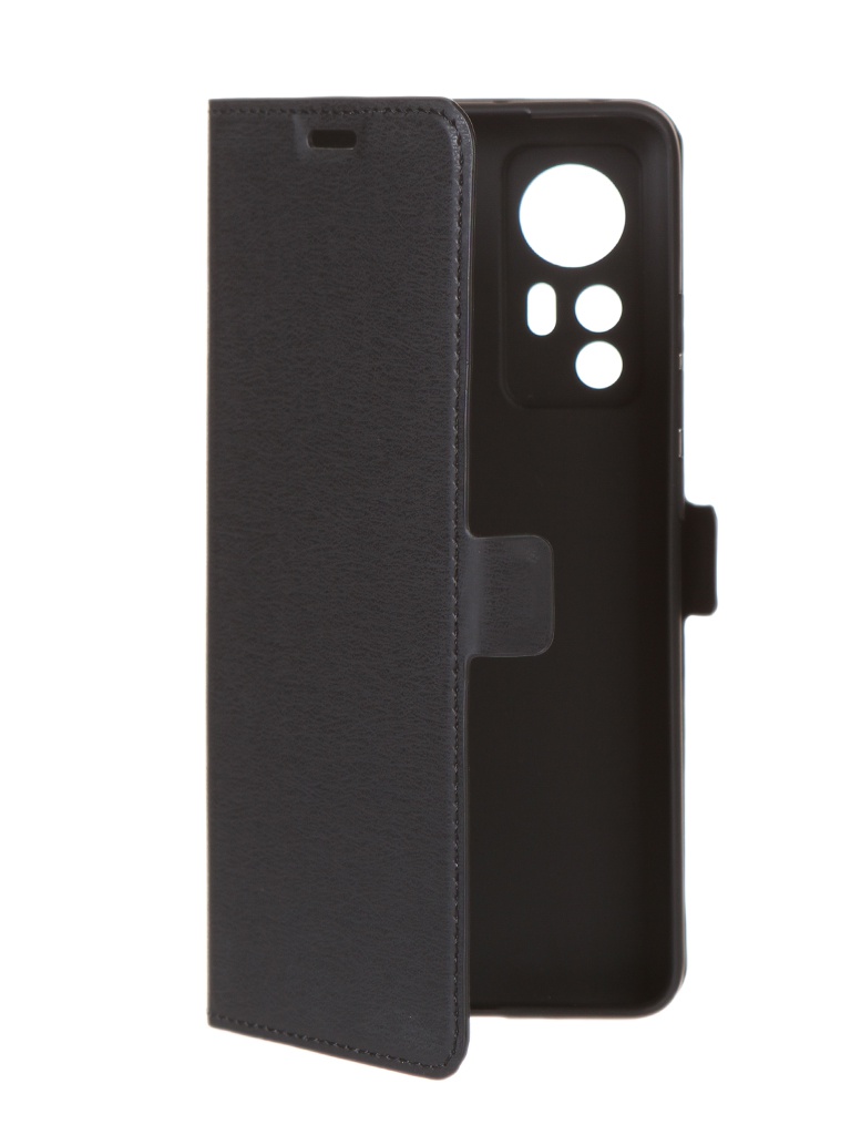 фото Чехол df для xiaomi 12/12x flip black xiflip-77 df-group