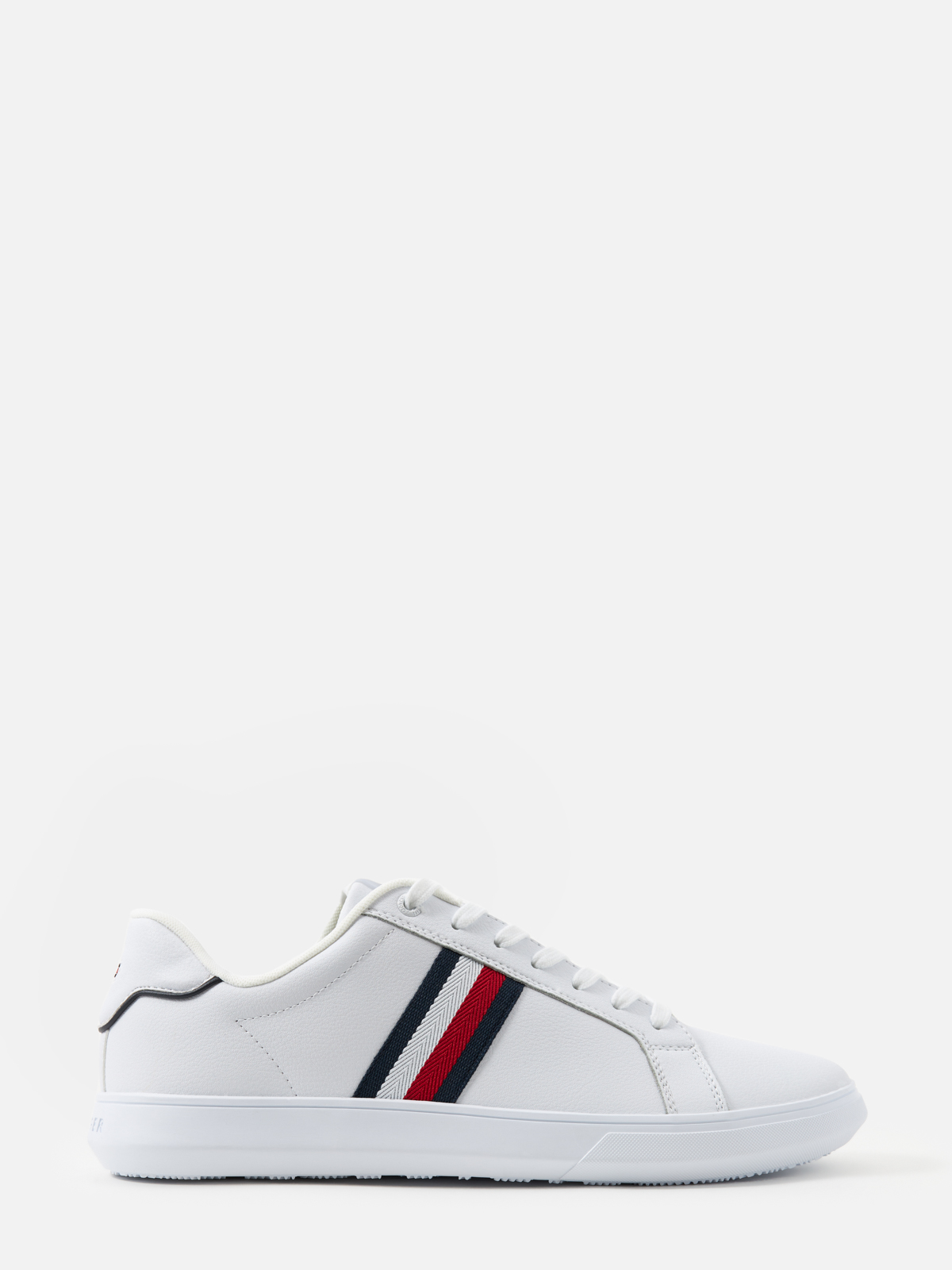 

Кеды мужские Tommy Hilfiger FM0FM04732 белые 42 EU, Белый, FM0FM04732