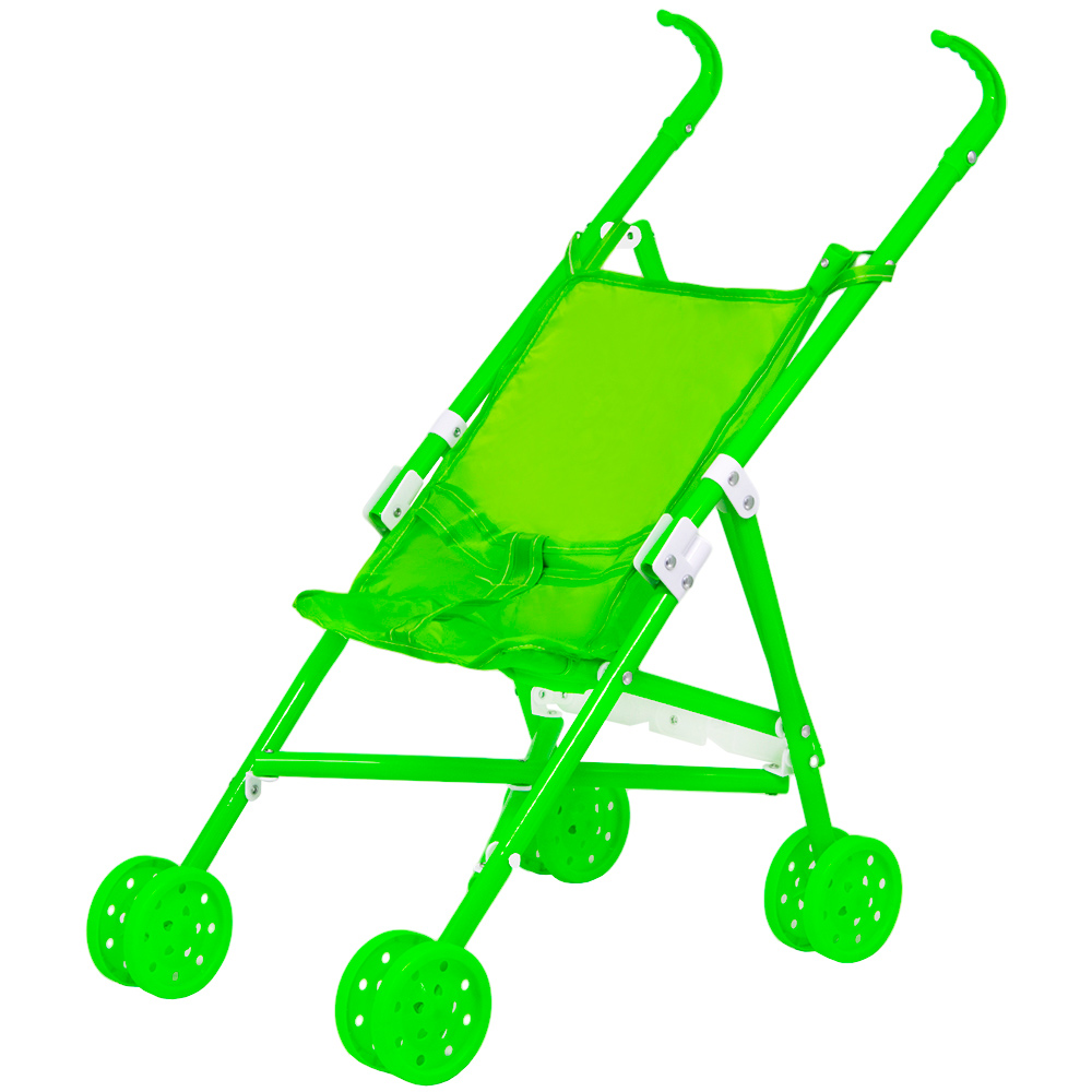 

Коляска игрушечная Baby Barrow для кукол, Зеленый