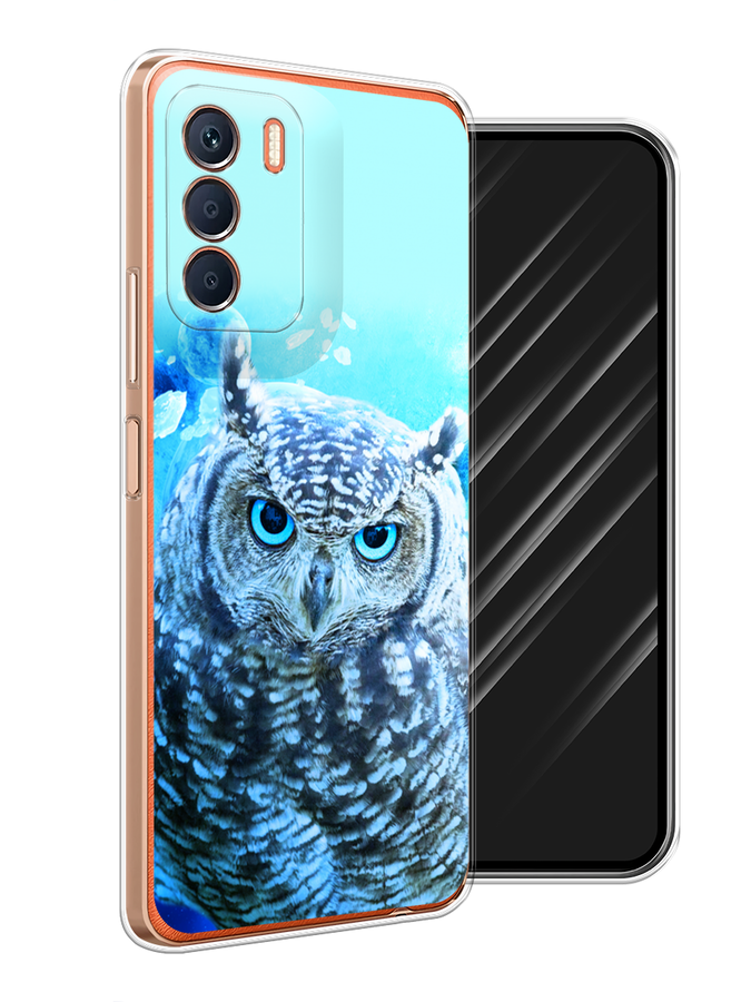 

Чехол Awog на Infinix Zero 5G 2023 "Сова арт 7", Синий;голубой, 3104450-1