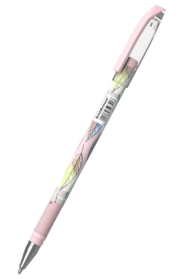 

Ручка шариковая ErichKrause ColorTouch Flora, цвет чернил синий 50741
