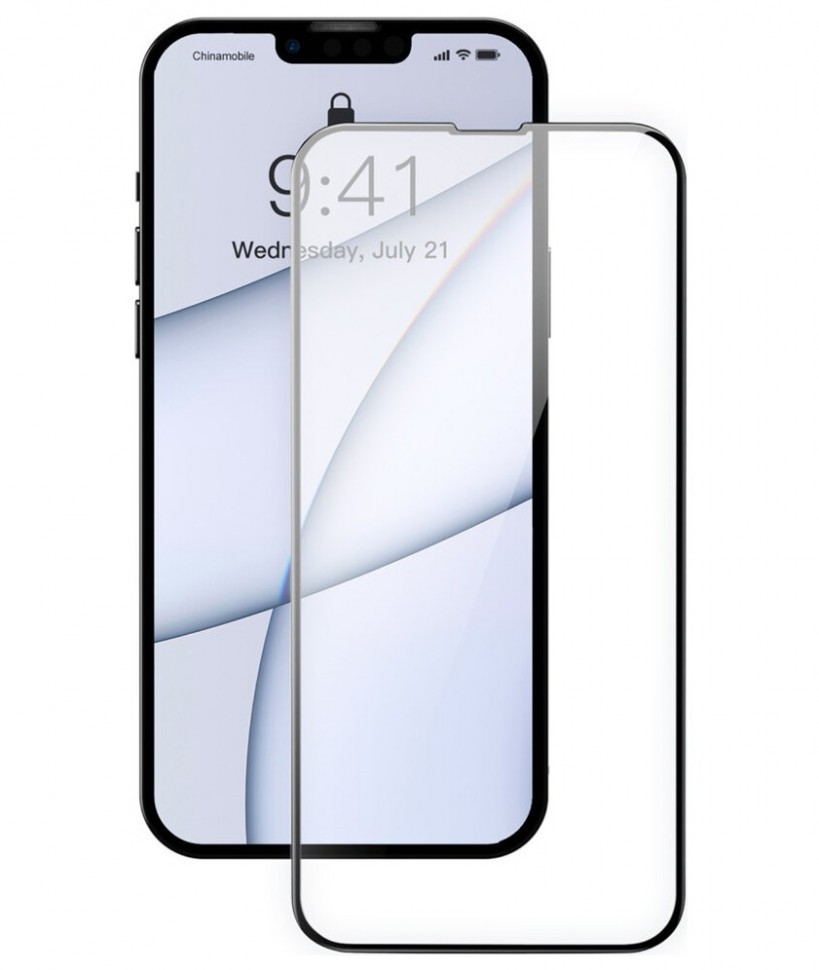 

Стекло Baseus Full Glass 0.3 мм для iPhone 13 Pro Max с черной рамкой