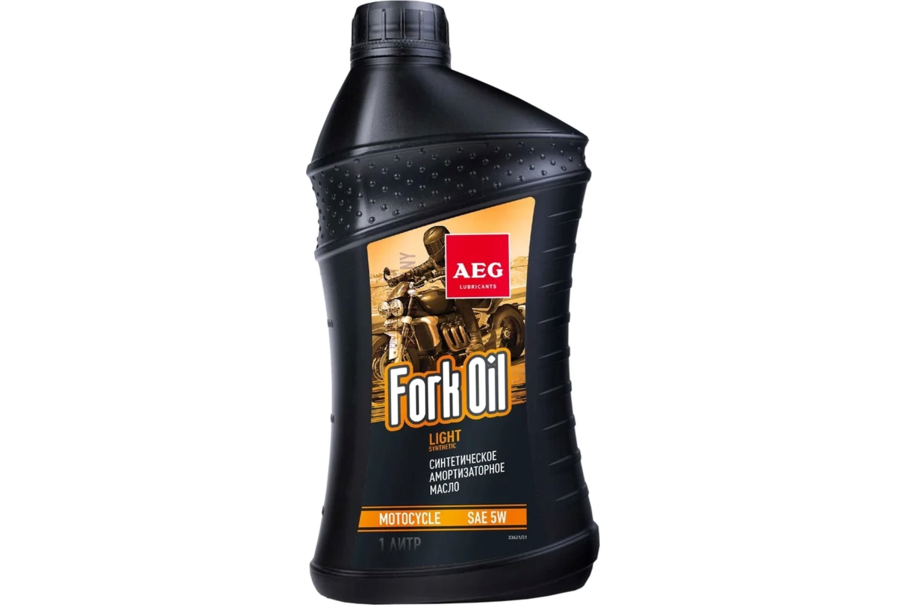 Амортизаторное масло для вилок мотоциклов AEG Lubricants AEG ForkOil 5W,синтетическое,1л