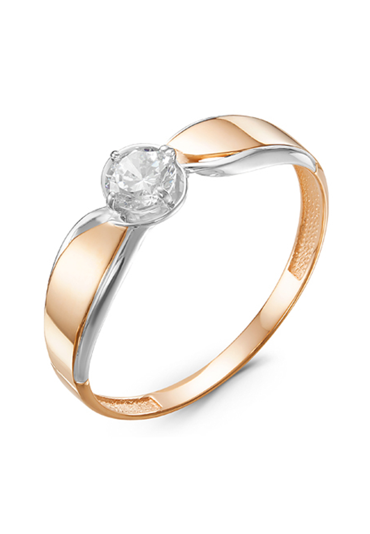 

Кольцо из желтого золота с фианитом р. , Kari Jewelry 116964, 116964